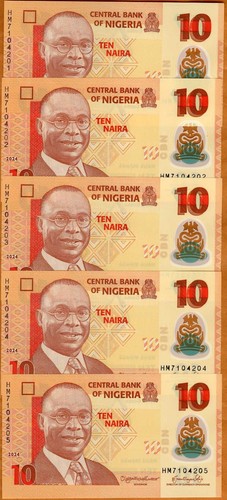 Lotto nigeria 10 naira - nigeria,, x