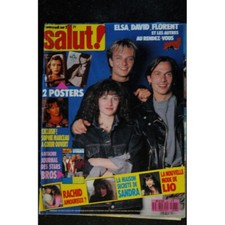Salut ! 1989 04 -  37  SOPHIE MARCEAU  LIO  ELSA DAVID FLORENT Poster MADONNA