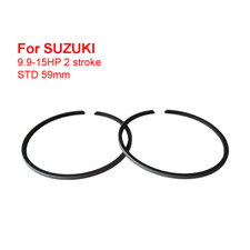 12140-93121 per Suzuki set anello pistone 59 mm STD motore fuoribordo DT 15HP 2 tempi
