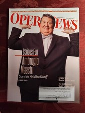 Rare METROPOLITAN OPERA NEWS