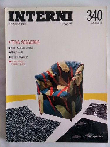 Interni 340 1984 soggiorno - 340,