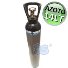 Bombola di azoto da 14 Lt piena - con certificazioni