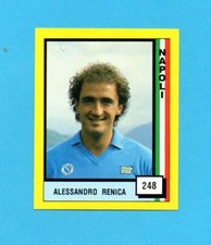 VALLARDI-IL GRANDE CALCIO 90-Figurina n.248-RENICA-NAPOLI-NEW VELINA