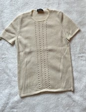 Maglia panna traforata Luisa
