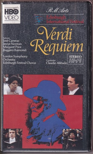 Verdi requiem vhs - verdi:,