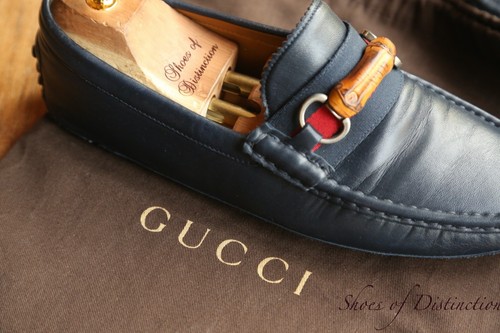 Mocassini gucci bamboo bit - bit, in