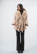 Mantello diagonale in vero