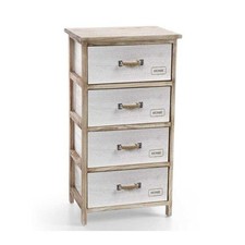 CASSETTIERA HOME IN LEGNO CON