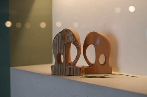 Elefante legno noce e - noce,