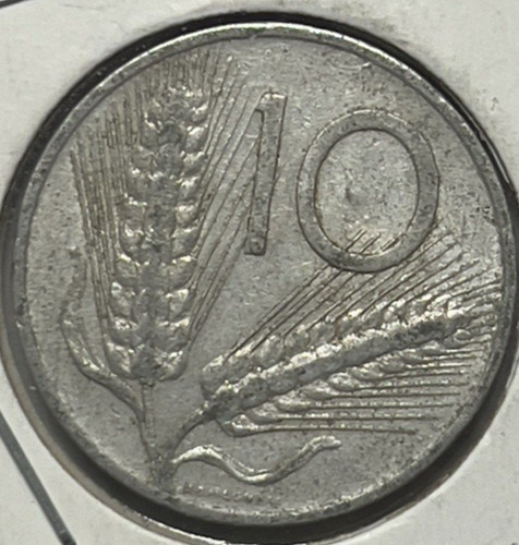 1953 italy lire coin - italy,