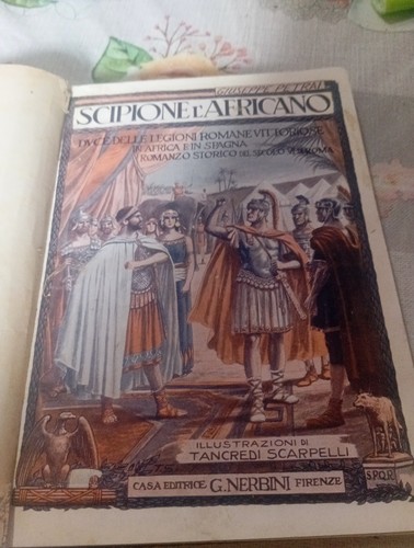 Scipione africano libro 1927 - scipione, l