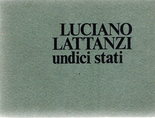 Luciano lattanzi undici - lattanzi, :