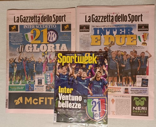 Inter scudetto e coppa - 21⁰,
