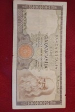 50000 Lire Leonardo 1967 SOSTITUTIVA W