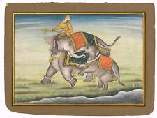 Indiano Miniatura Dipinto Di