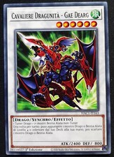 CAVALIERE DRAGUNITA' GAE DEARG Comune in Italiano Dragunità HAC1-IT163 YUGIOH