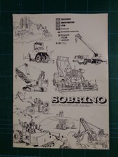 MACCHINE E IMPIANTI MOVIMENTO TERRA, DEPLIANT SOBRINO 