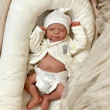 Reborn Baby Dolls Silicone Corpo Completo 20 Pollici Impermeabile Realistico Neonato
