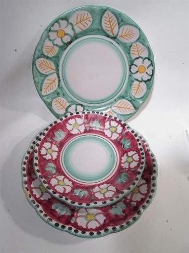 Vintage cas vietri - cas, fiori