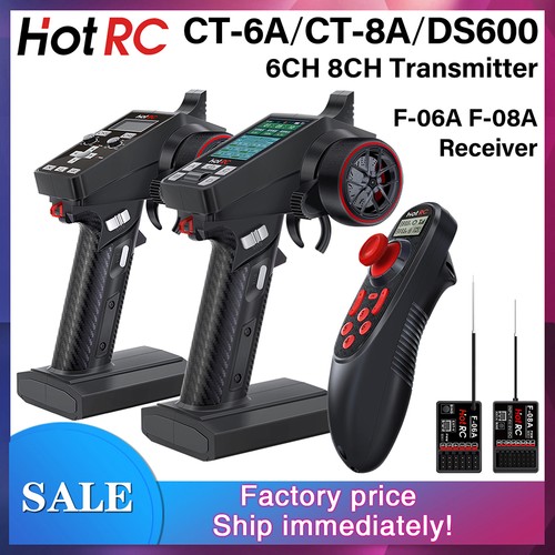 Hotrc 8ch ds600 trasmettitore - hotrc,
