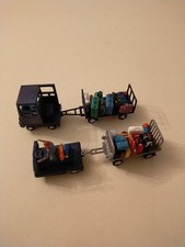 Luggage Tractors & Loaded