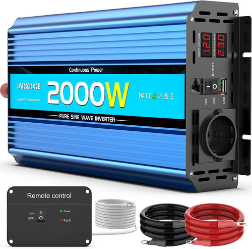 2000w inverter 12v - 220v, onda