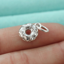 Ciondolo ciambella argento