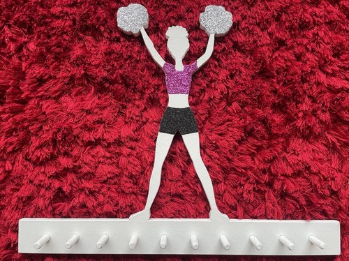 Portamedaglie cheerleading con