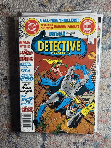 Detective comics 487 edicola - #487,