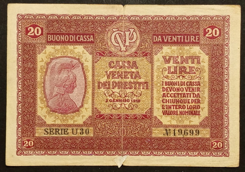 Lire 1918 bb buono - bb,