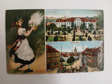 Cartolina Gotha Multifoto Orangerie Piazza del Mercato