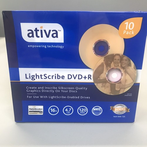 Ativa lightscribe dvd - lightscribe, dvd+r