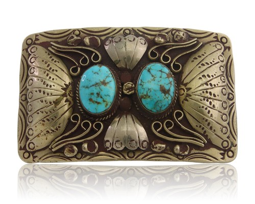 Fibbia per cintura navajo - cintura, .999