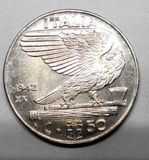 50 Centesimi 1942 da rotolino