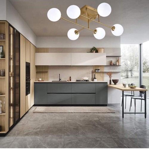 Plafoniera sfere lampadario - plafoniera, 6