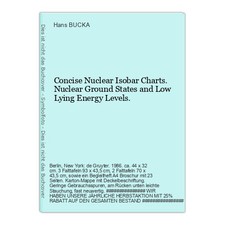 Concise Nuclear Isobar Charts. Nuclear Ground Sta BUCKA, Hans (Hrsg.):