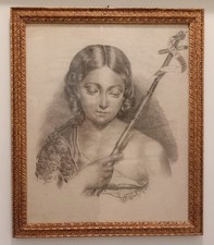 San Giovanni Battista,  Ritratto A Matita, 1800.