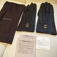 Guanti Gucci GG taglia 7 pelle