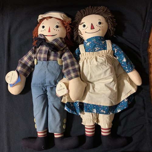 Raggedy ann andy bambola - raggedy, di
