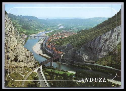 Cartolina anduze francia - cartolina,
