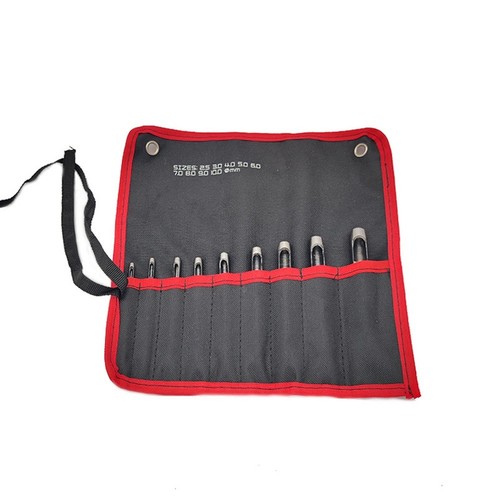 Set punzoni pelle per - in, fai