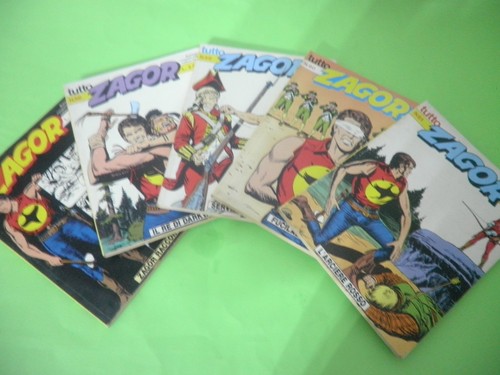 Lotto tutto zagor 59 - 55, 60