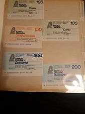 Collezione mini assegni - collezione,