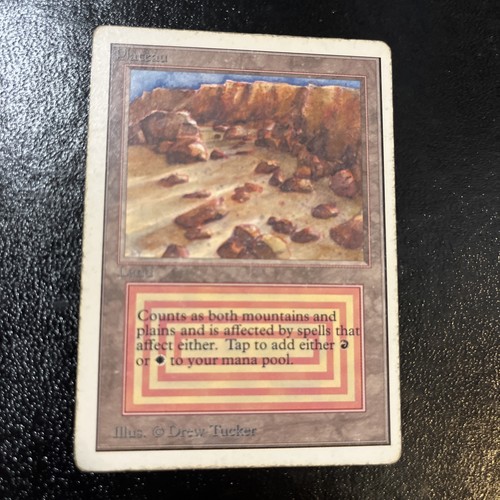 Plateau unlimited mtg magic - unlimited,