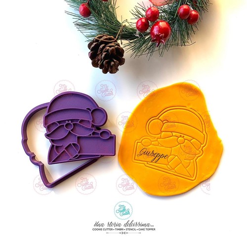 Babbo natale tag - natale, segnaposto