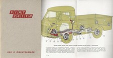 LIBRETTO USO MANUTENZIONE FIAT FURGONE 241TN 1968 60302411