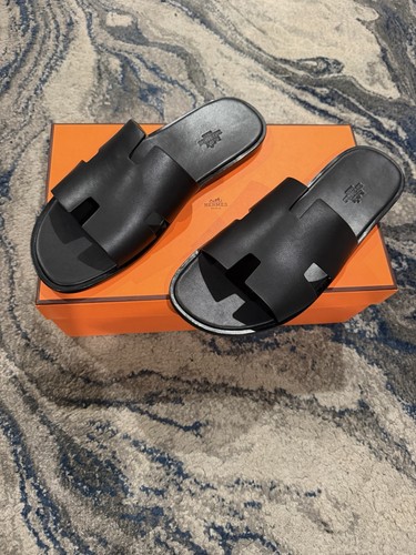 Sandali neri uomo hermes - neri,
