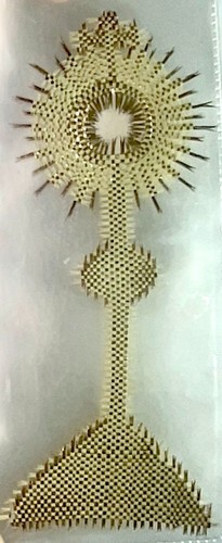 Ostensorio micro intreccio - ostensorio, micro-intreccio