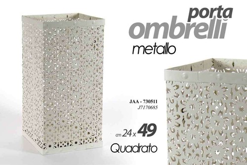 Portaombrelli design quadrato - portaombrelli,