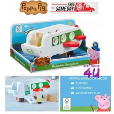 Jet aereo in legno Peppa Pig